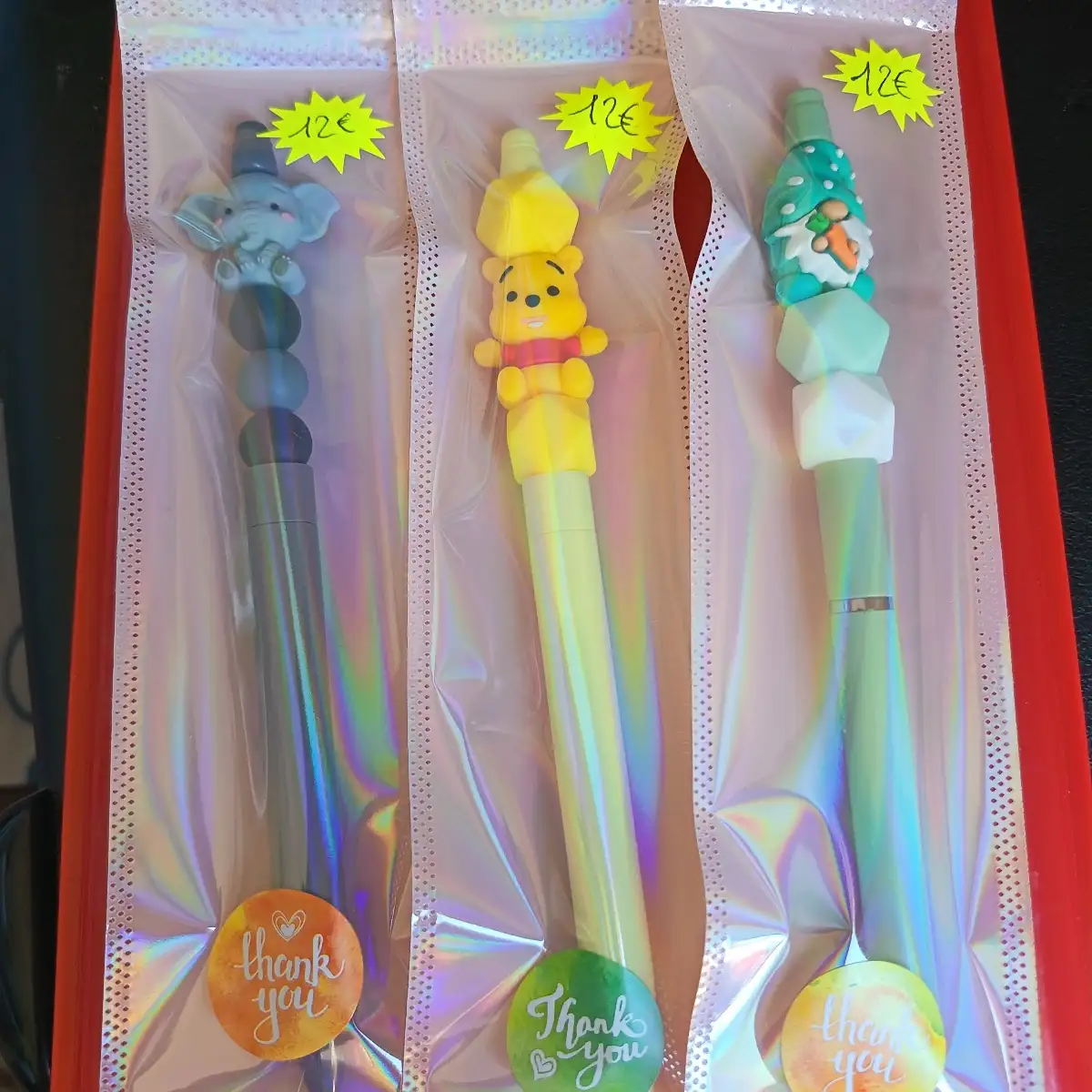 Stylo aux perles classique