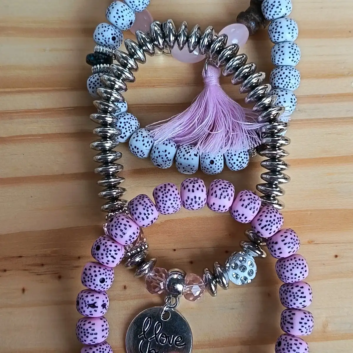 4 bracelets bohème chic