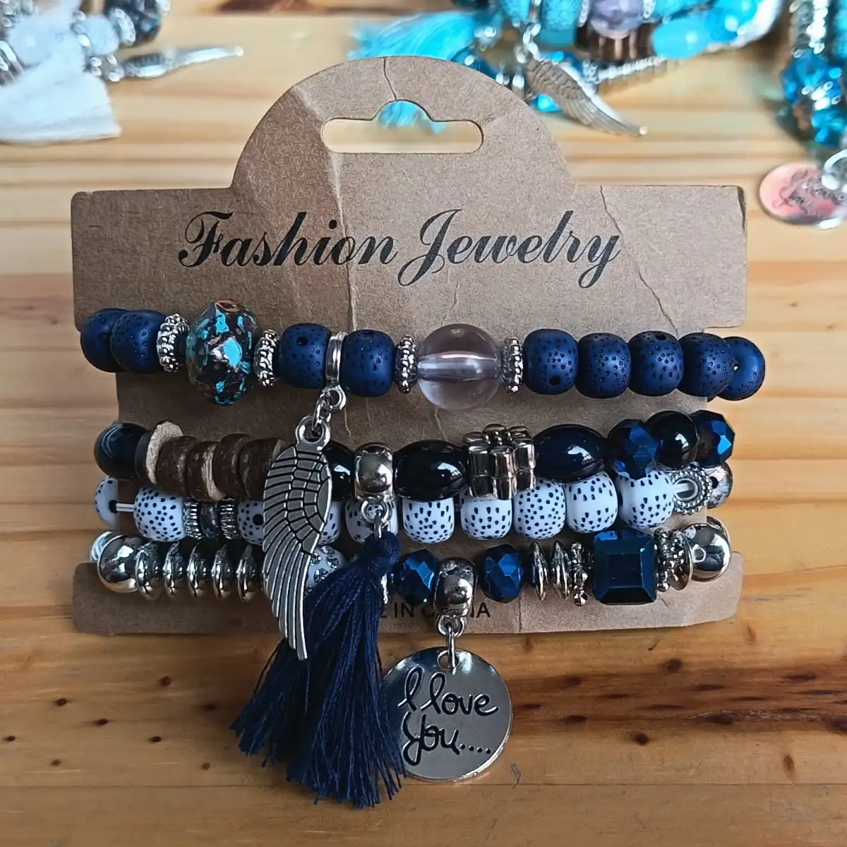 4 bracelets bohème chic