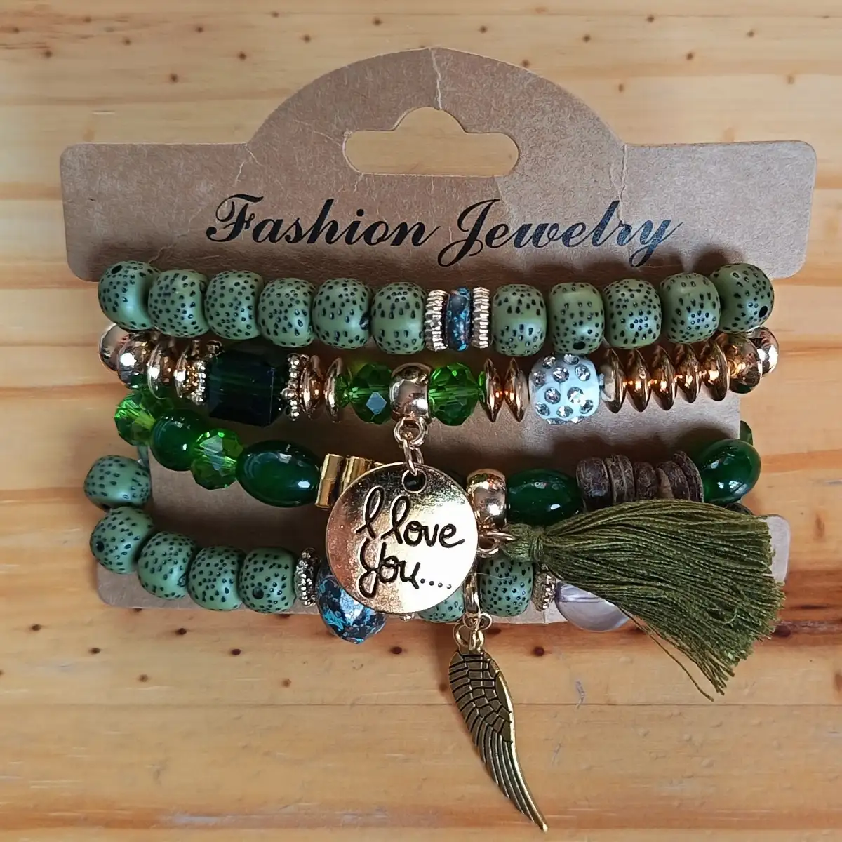 4 bracelets bohème chic