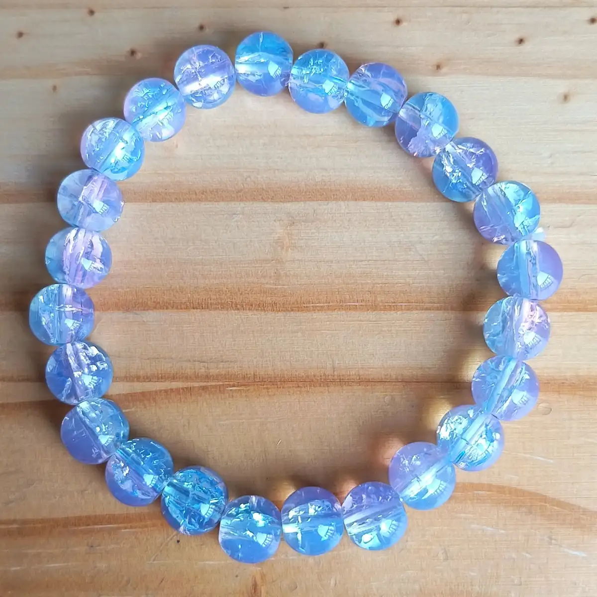 Bracelets en perles brillant