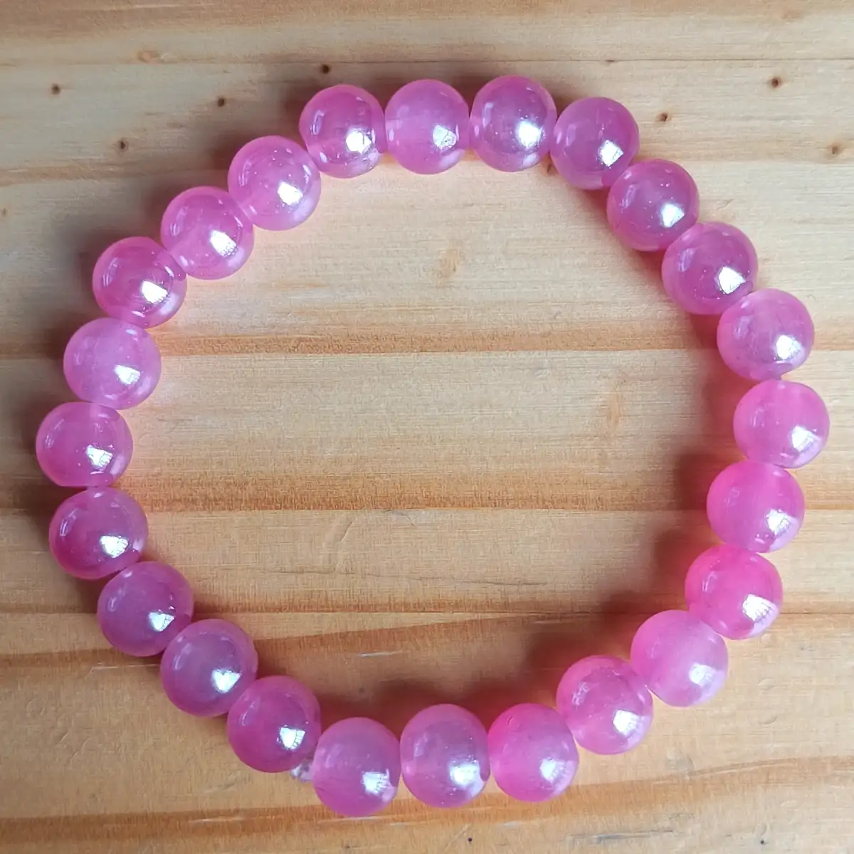 Bracelets en perles brillant