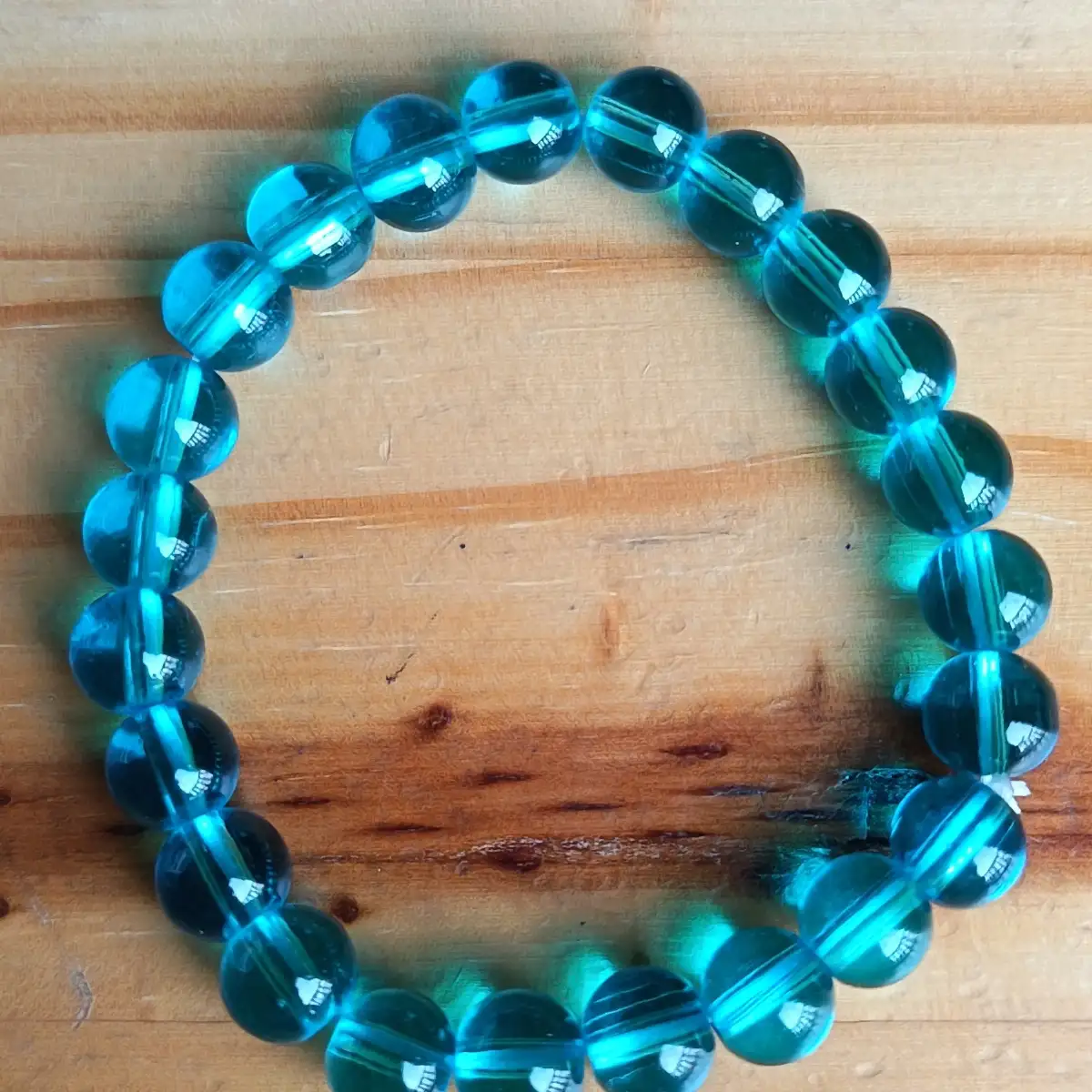 Bracelets en perles brillant