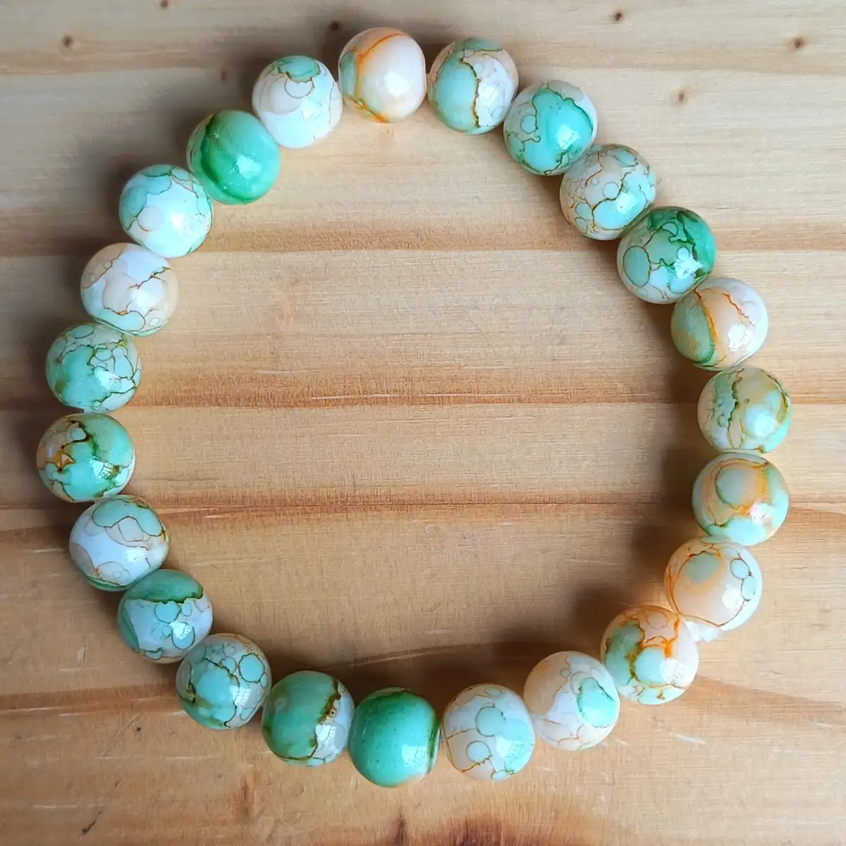 Bracelets en perles brillant