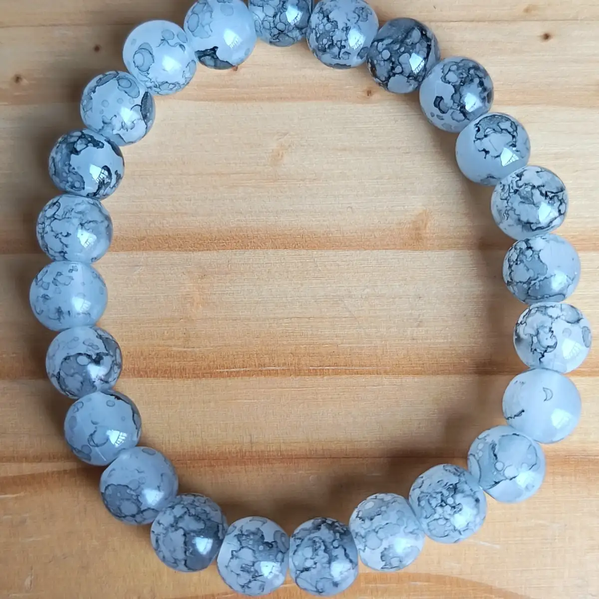 Bracelets en perles brillant