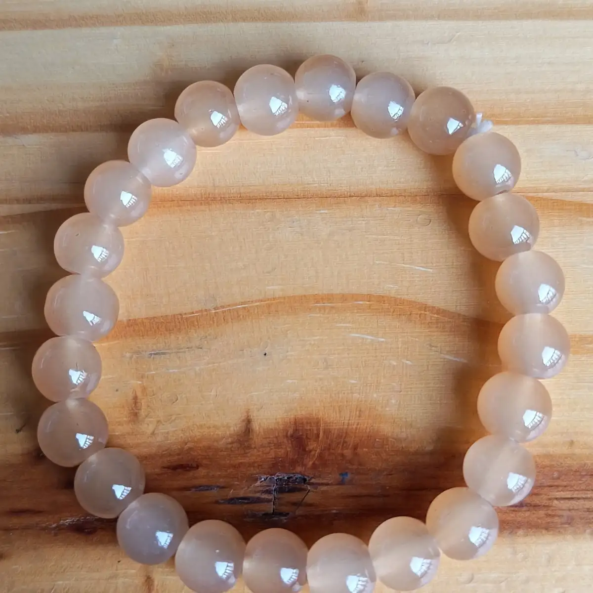 Bracelets en perles brillant