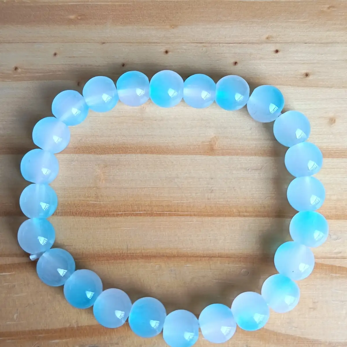 Bracelets en perles brillant